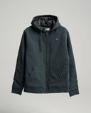 Salty Crew Anchor Quilted Zip Fleece Coal/Black – clothing - jackets / jumpers built for performance and reliability.