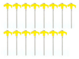 Oztrail Tent Screw in Peg Set - 16pc – camping - accessories built for performance and reliability.