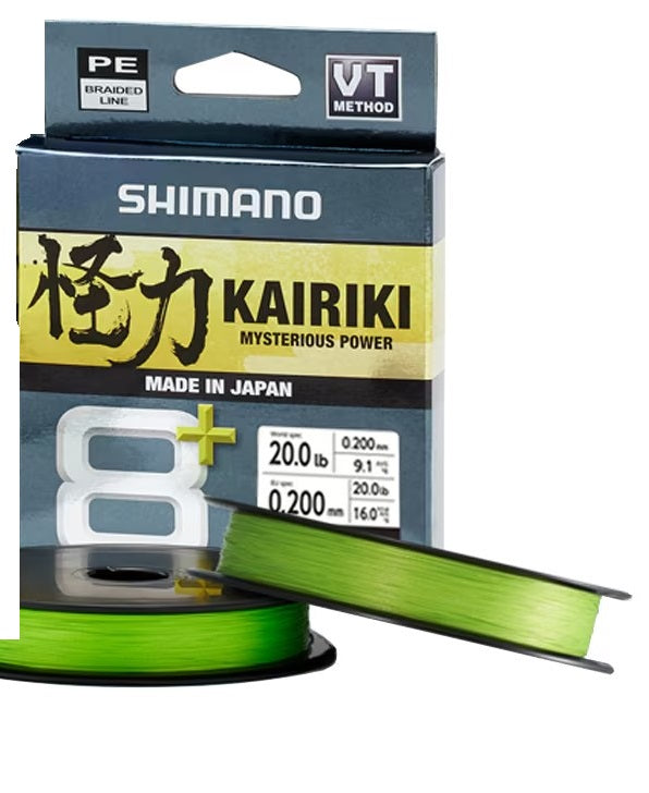 Shimano Kairiki 8+ Braid – Quality FISHING - Line by Shimano