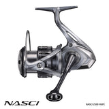 Shimano 2021 Nasci FC – fishing - reels - spin built for performance and reliability.