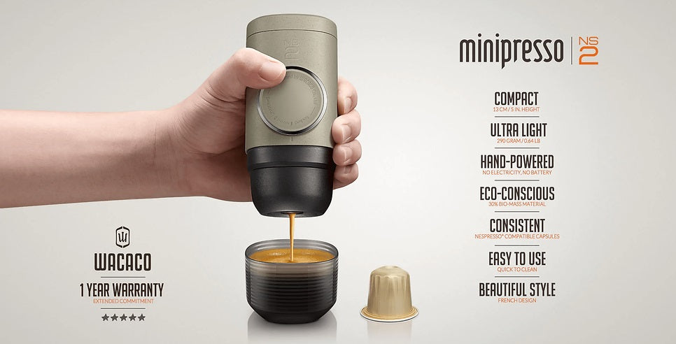 Wacaco Minipresso NS2 Nespresso