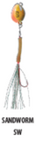 Vexed Bottom Worm Long Shank – fishing - lures - jigs / metals built for performance and reliability.