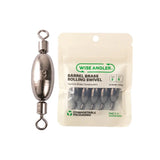 Wise Angler Barrel Brass Weight Rolling Swivel – fishing - terminal built for performance and reliability.