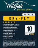Wildfish Fly Pack – fishing - lures - other (fly/skirts/spinners ect) built for performance and reliability.