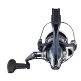 Angler fishing inshore with Shimano Miravel spinning reel