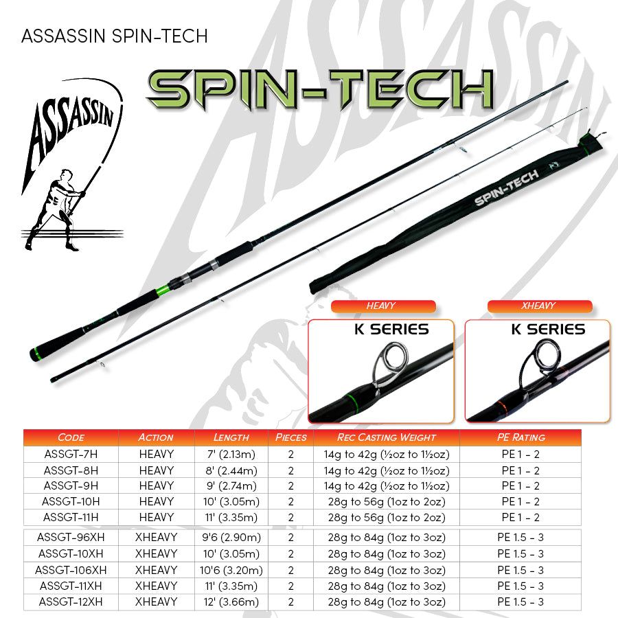 Assassin Spin-Tech – Quality FISHING