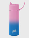 Frank Green 20oz Stainless Steel Ceramic Bottle Gradient (Straw Lid) – camping - cookware / drinkware built for performance and reliability.