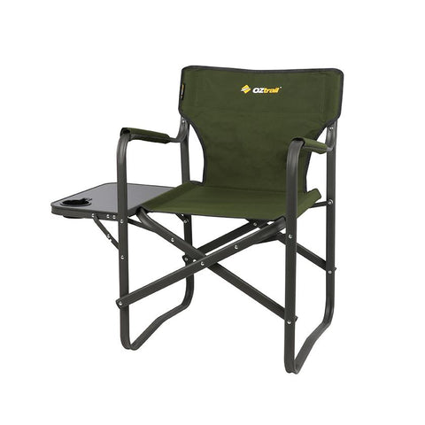 Oztrail Directors Chair with side table *IN-STORE PICKUP ONLY*