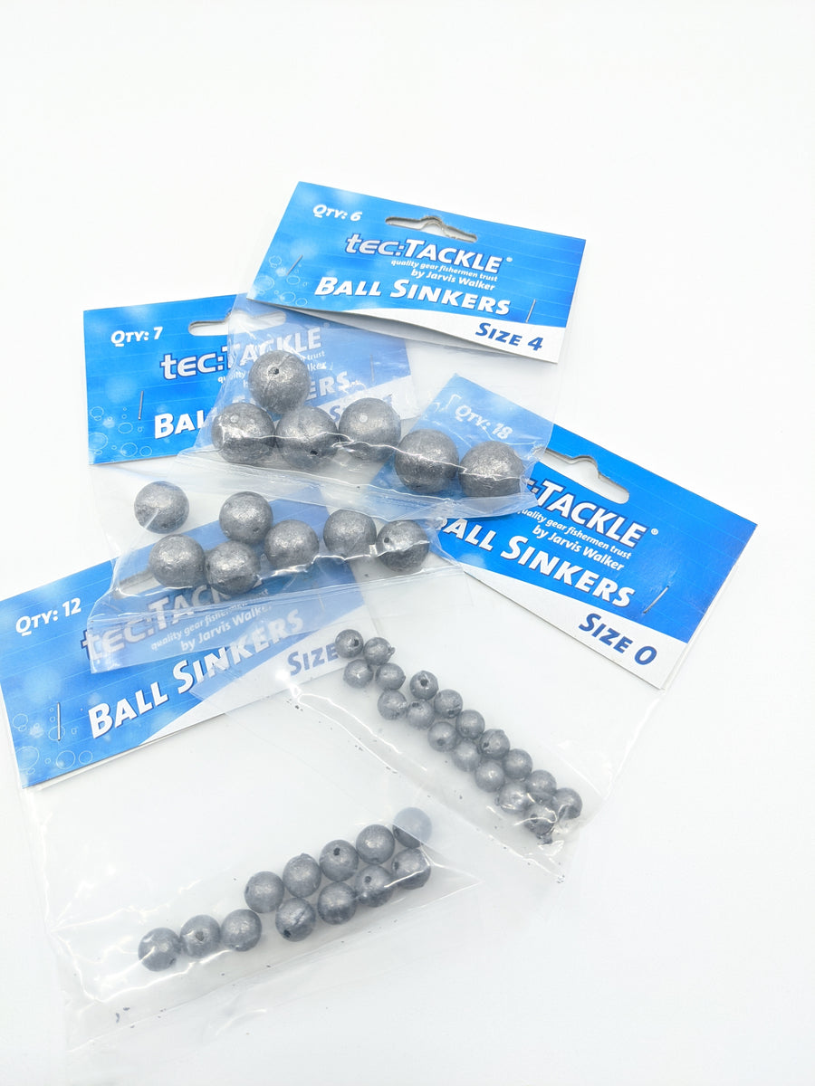 Tec Tackle Ball Sinkers – Whiteys Tackle