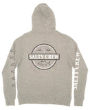 Salty Crew Deep Sea Zip Fleece - Gunmetal Heather – clothing - jackets / jumpers built for performance and reliability.