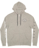Salty Crew Deep Sea Zip Fleece - Gunmetal Heather – clothing - jackets / jumpers built for performance and reliability.