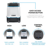 Core 1250 Lumen Rechargeable Bluetooth Speaker Lantern – camping - lighting built for performance and reliability.