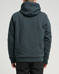 Salty Crew Anchor Quilted Zip Fleece Coal/Black