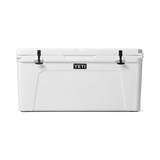 Durable YETI Tundra 125 cooler featuring thick insulation and rugged construction