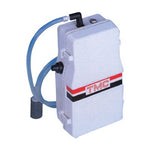 Portable aeration system with tubing, air stone, and mounting bracket

Battery-powered aerator for keeping bait alive in a bucket

Compact self-contained aeration system with glass bead air stone

Portable live bait aerator powered by two D cell batteries

Fishing bait bucket aerator kit with stainless steel mounting bracket