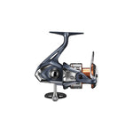 Shimano Nasci FD spinning reel with sleek silver and black finish.