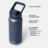 Yeti 26oz Flip Chug Bottle *Click & Collect Only*