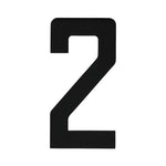 Black 163mm self-adhesive boat registration numbers and letters in square font

Pair of matte finish boat registration stickers for marine use

Weather-resistant registration decals for boats, 163mm high
