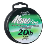 Jarvis Walker Mono Line spool with green and black design on a white background