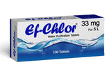 Ef-Chlor Water Purification Tablets