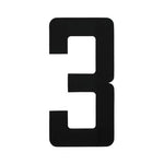 Rego Number & Letter Stickers