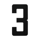 Rego Number & Letter Stickers