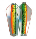 Assorted colour patterns of Tassie Devil 7g lures