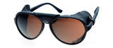 MAKO Explorer Range polarised sunglasses with signature leather side shields for fishing, boating and outdoor adventures.