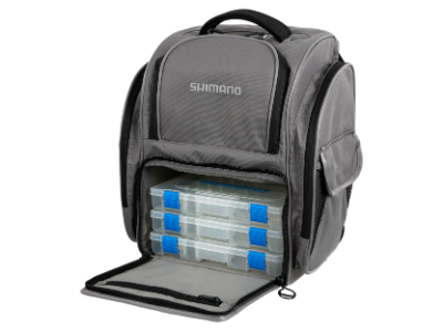 Shimano 23 Grey Tackle Backpack