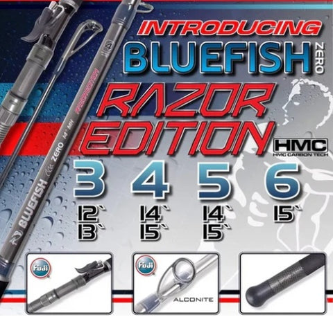Assassin Bluefish Zero Razor Rods
