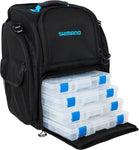 “Shimano Backpack & Tackle Box with utility trays”

“Fishing backpack with tackle storage compartments”

“Water-resistant Shimano tackle backpack with padded straps”

“Shimano fishing backpack ideal for hiking or boat use”