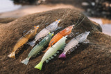 Berkley PowerBait CullShrimp lifelike shrimp soft plastic fishing lure featuring active swimming legs and Honeycomb technology for realistic action.