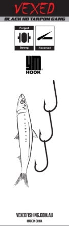 Vexed Tarpon Gang Hooks