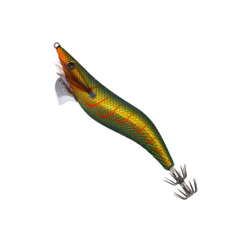 Oceans Legacy EGI Seeker Cloth Squid Jig 3.5 – premium squid lure with UV glow belly and mirror foil