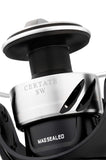 Daiwa 26 Certate SW spinning reel designed for offshore fishing with PowerDrive Design and Monocoque body for strength and smooth rotation