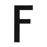 Rego Number & Letter Stickers