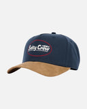 The Fast Track Strapback Cap in Navy