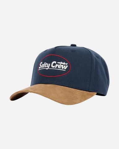 The Fast Track Strapback Cap in Navy