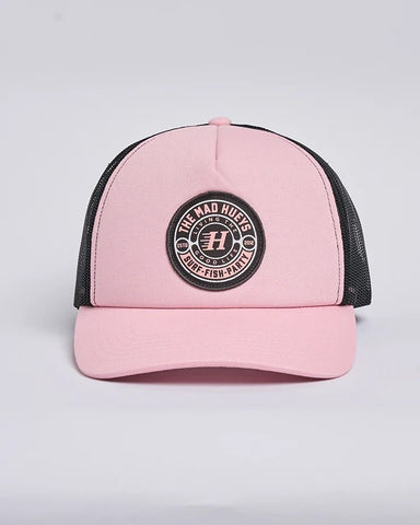 The Mad Hueys Hueys Good Life Womans Twill Trucker - Fairy Floss