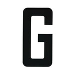 Rego Number & Letter Stickers