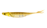 Nomad Cobra Shad 3.75in soft plastic with angled wings and tungsten weight system for reactive jumping and darting motion.