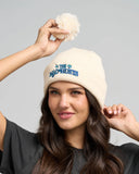 The Mad Hueys Mermaids Drink Free Beanie - Stone