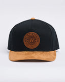 The Mad Hueys Hueys Suede Hueys Twill Snapback - Black