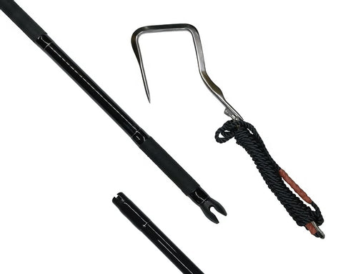 Hook’em CFGD6/160 Premium Diamond Series Flying Gaff with fibreglass handle