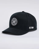 The Mad Hueys Hueys H Series Twill Snapback with flat peak and H logo