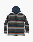 Salty Crew Mainland Flannel - Dark Slate