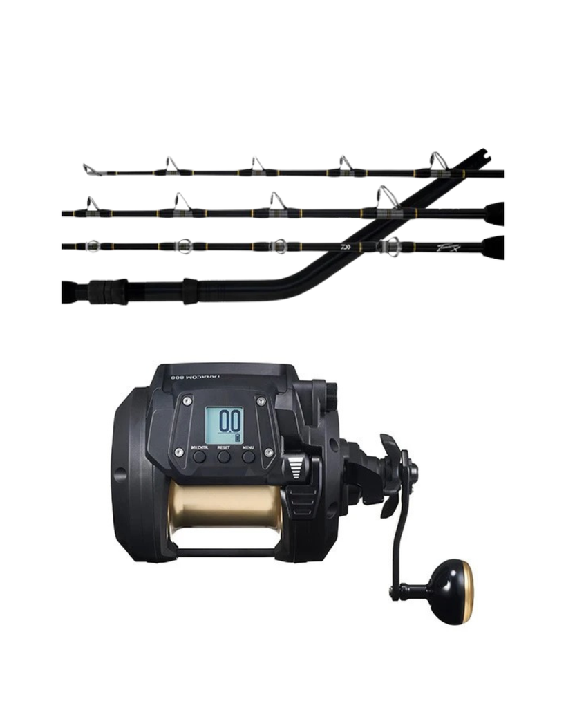 daiwa deep drop reel COMBO Daiwa Tanacom 800 Electric Reel & Daiwa Tanacom X Deep Drop Rod – Whiteys Tackle