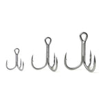 Ocean’s Legacy Lancet 4X Treble Hooks with heavy-duty carbon steel construction, ultra-sharp lance points and corrosion-resistant coating.