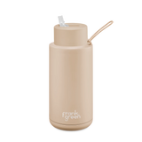 Frank Green 34oz Stainless Steel Ceramic Bottle (Straw Lid)