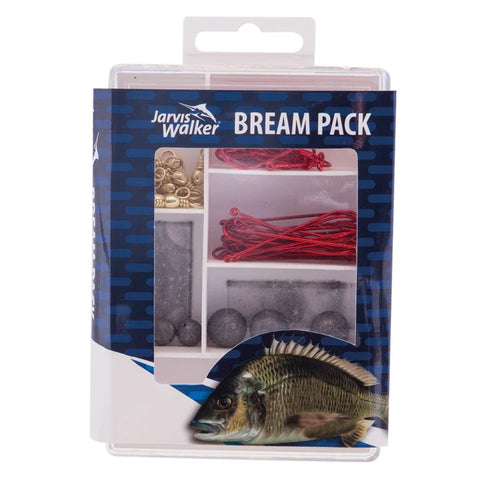 Jarvis Walker Bream Species Pack tackle box with hooks, swivels, and sinkers